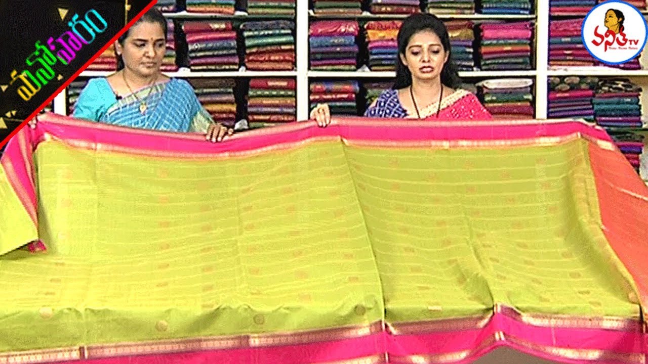 Different Beautiful Variety Collection | Fancy , Pattu , Pure Tussar Sarees | Manoharam | VanithaTV