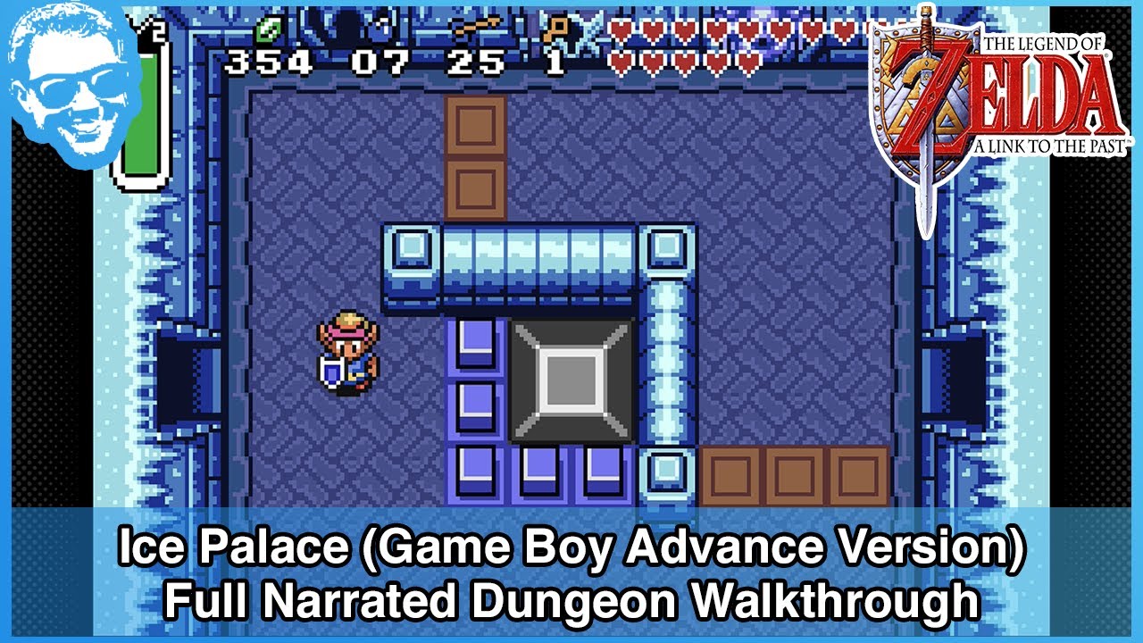 Ice Palace (GBA Version) - Full Narrated Dungeon Walkthrough - Legend of Zelda A Link to the Past