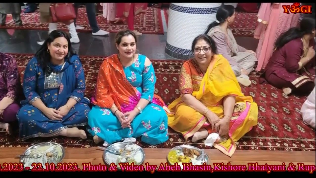 Navratri In Shri Aasamai Mandir Frankfurt