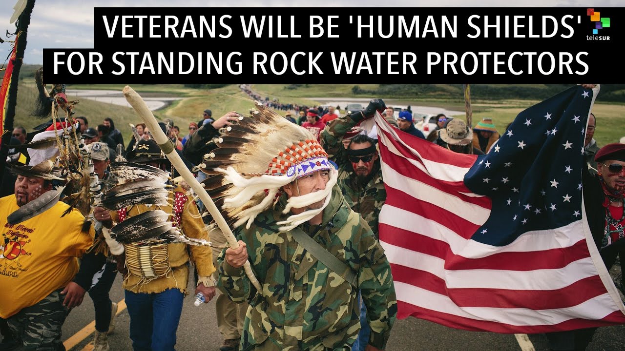 Veterans Will be 'Human Shields' for Standing Rock Water Protectors