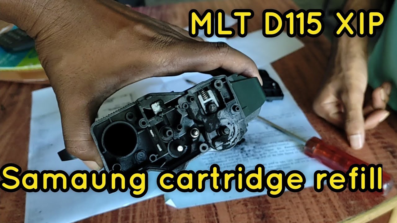 How to Refill Samsung Toner Cartridge  MLT D115 XIP || Samsung toner cartridge refill | #Samsung
