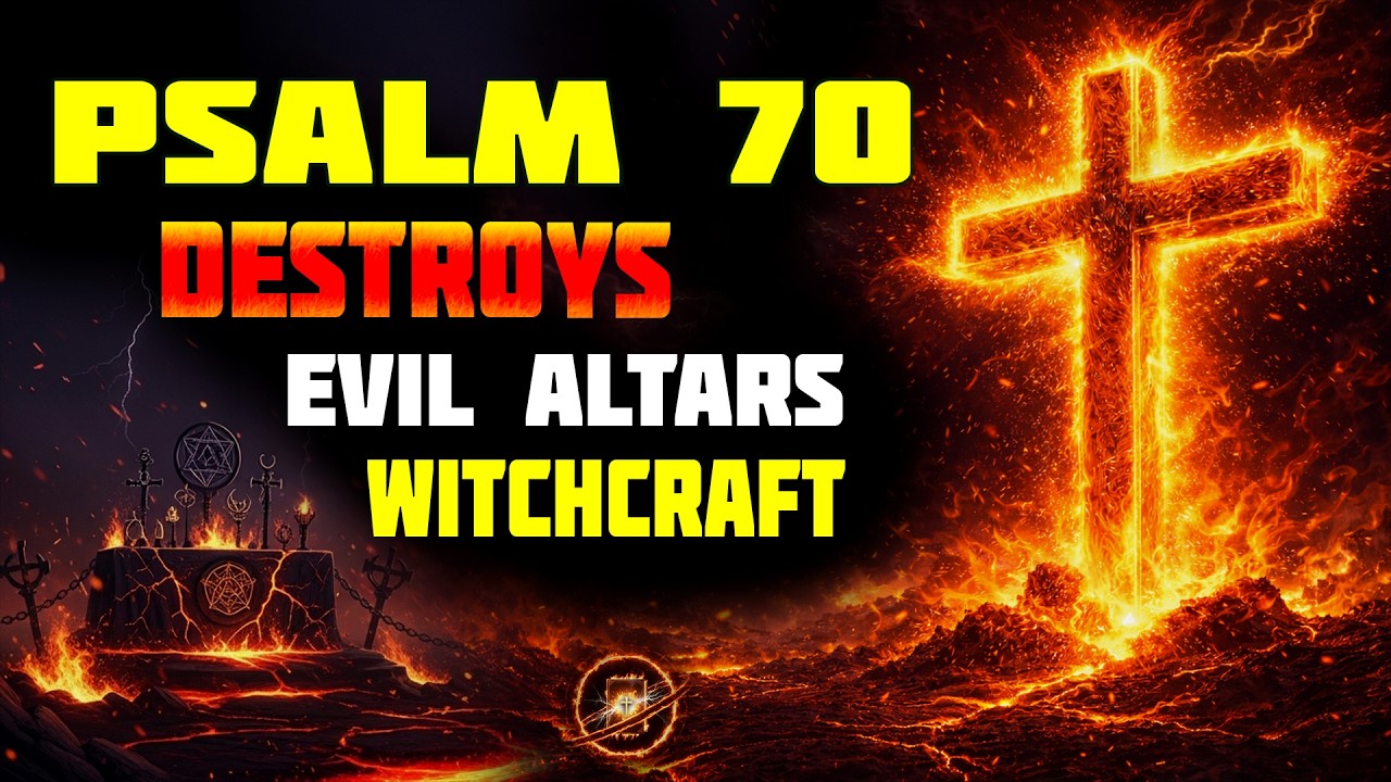 Psalm 70 Urgent Warfare Prayer | God Destroys Witchcraft Altars and Enemies in 24 Hours