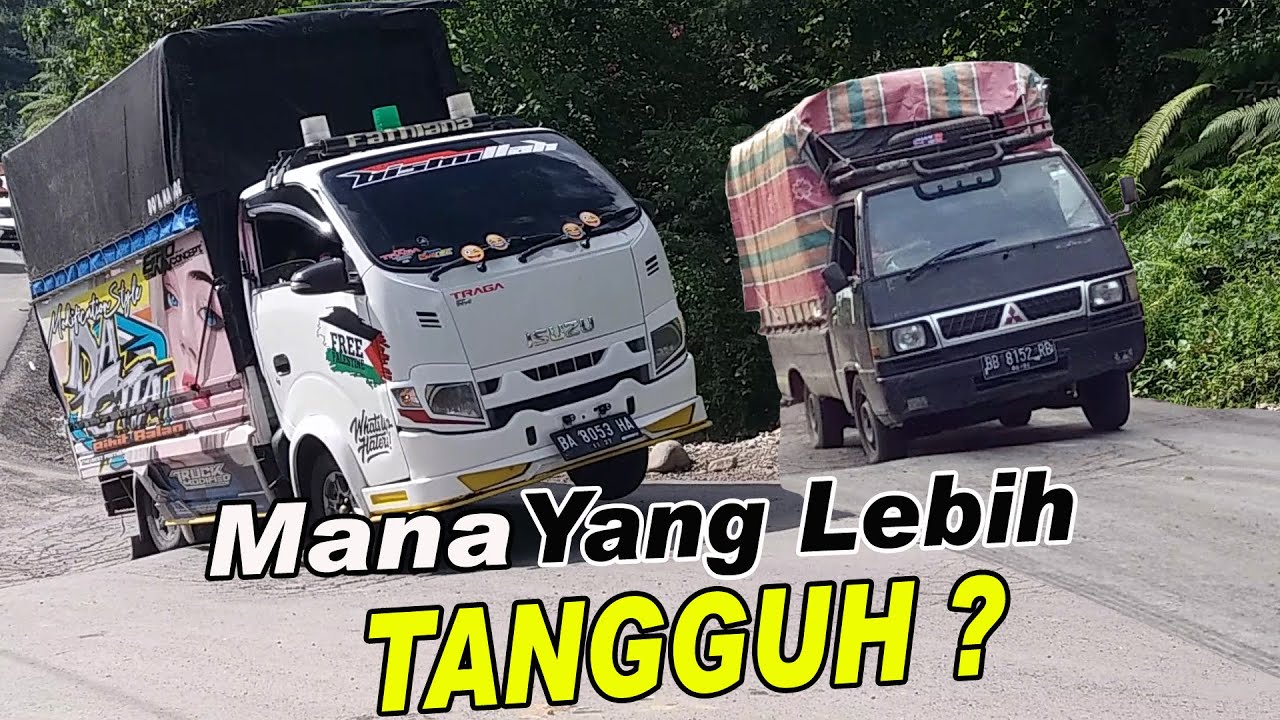 Mana Yang Lebih Tangguh ? L 300 atau Isuzu Traga, LIHAT BEDANYA