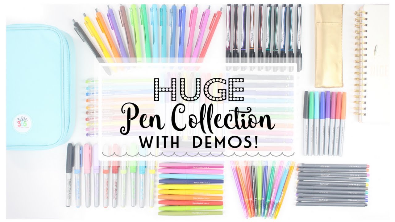 My ULTIMATE Pen Collection + DEMOS! Which Pens Are My Favorite?! | At Home With Quita