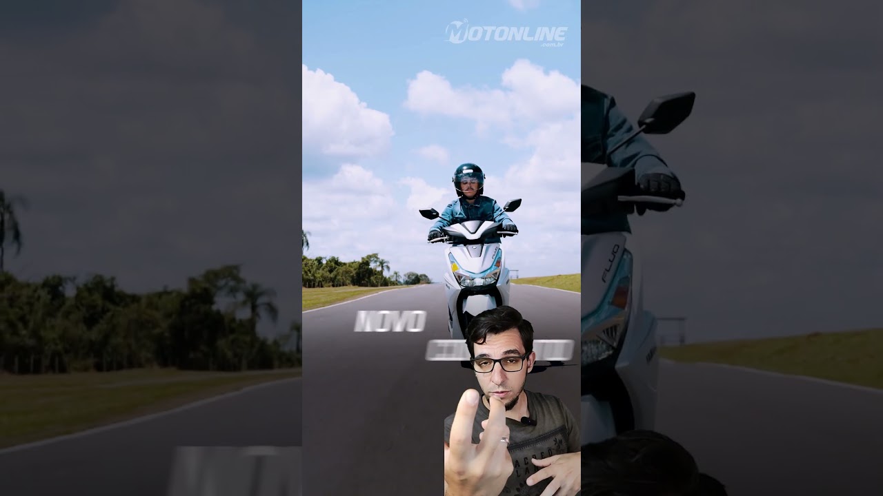 Yamaha Fluo ABS Hybrid &ndash; A PRIMEIRA moto h&iacute;brida do Brasil! #YamahaFluoHybrid #MotoH&iacute;brida