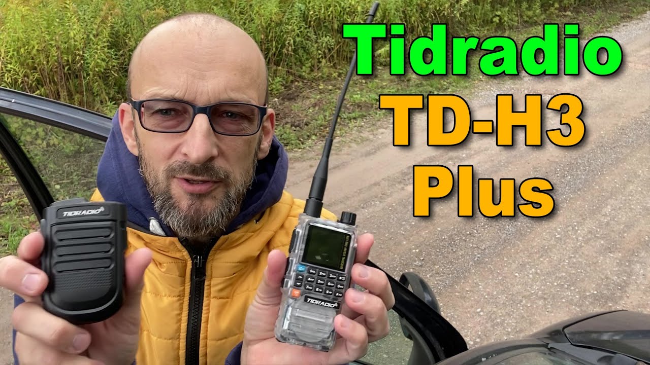 Nowe Tidradio TD-H3 Plus z bezprzewodową 