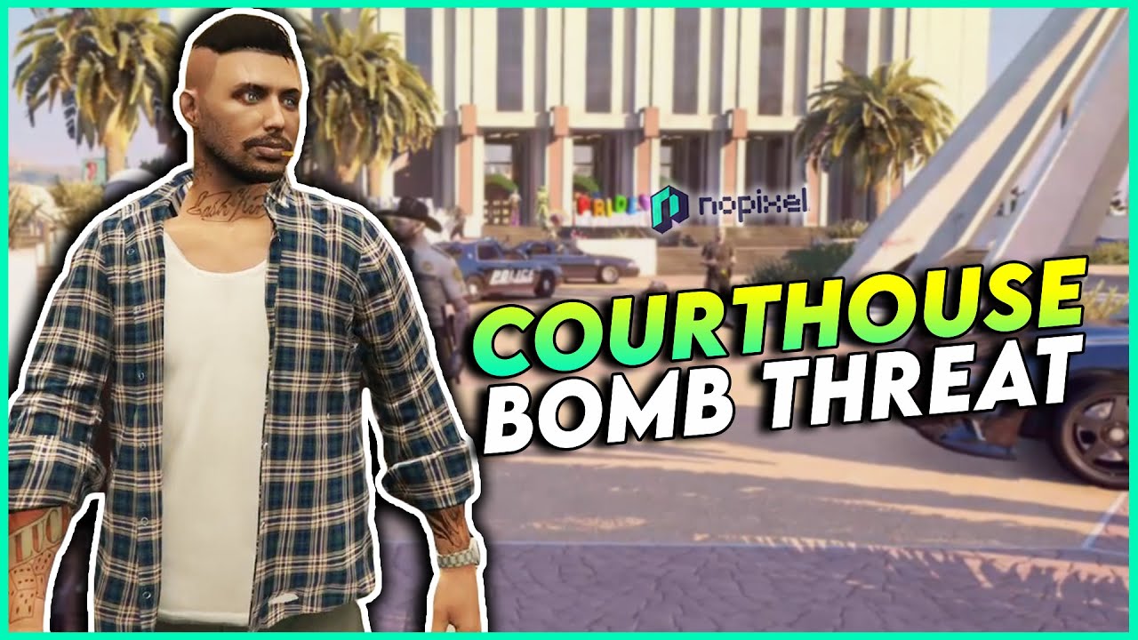 Courthouse Evacuated After Fake Bomb Threat - GTA RP Nopixel