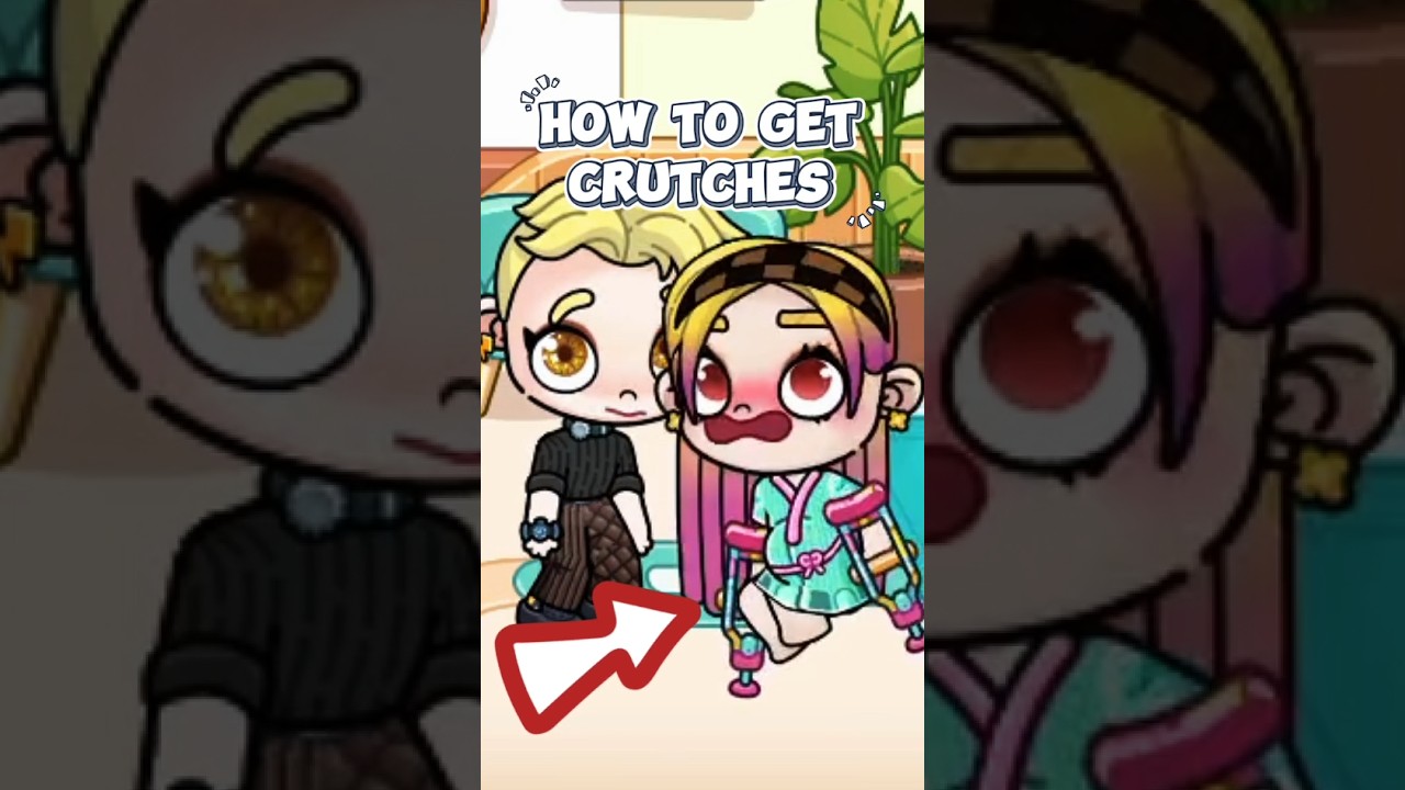 How to get Crutches 🤕 #avatarworld #avatarworldsecrets