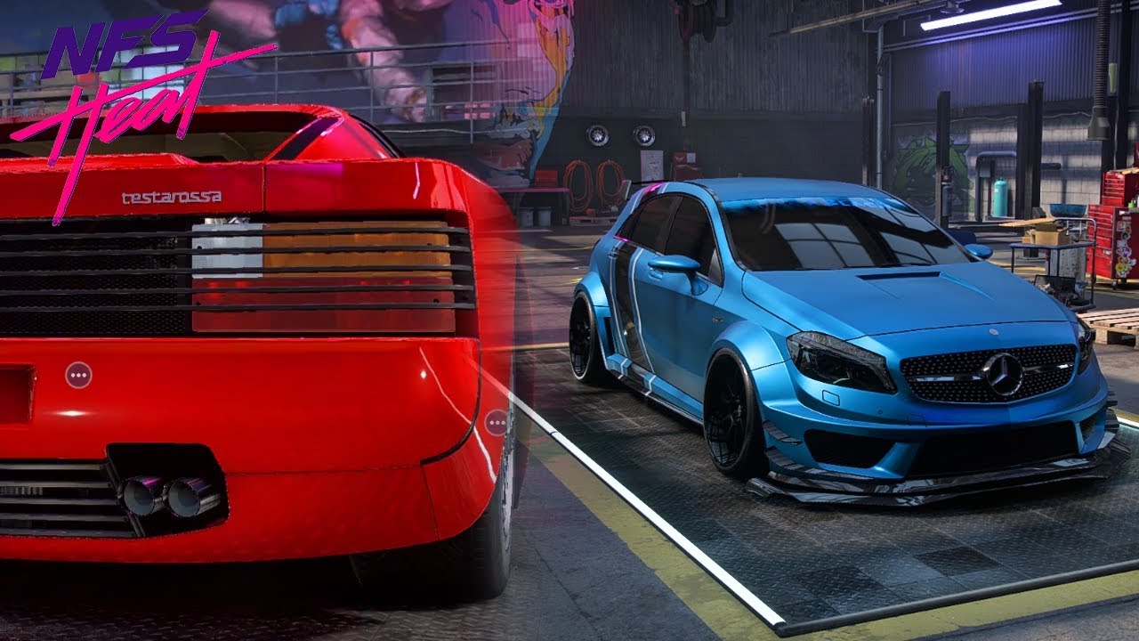 FERRARI GEKOCHT EN A45 AMG VERNIEUWD! - Need For Speed Heat #6