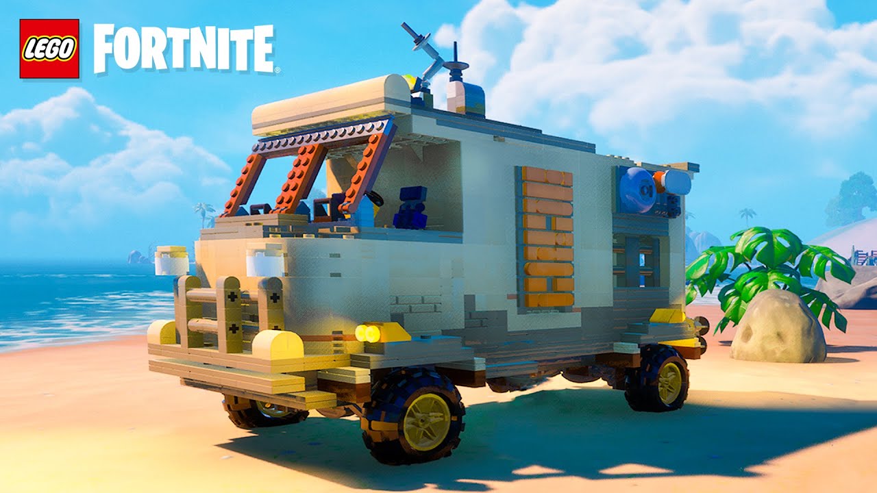 Building an RV in Lego Fortnite!