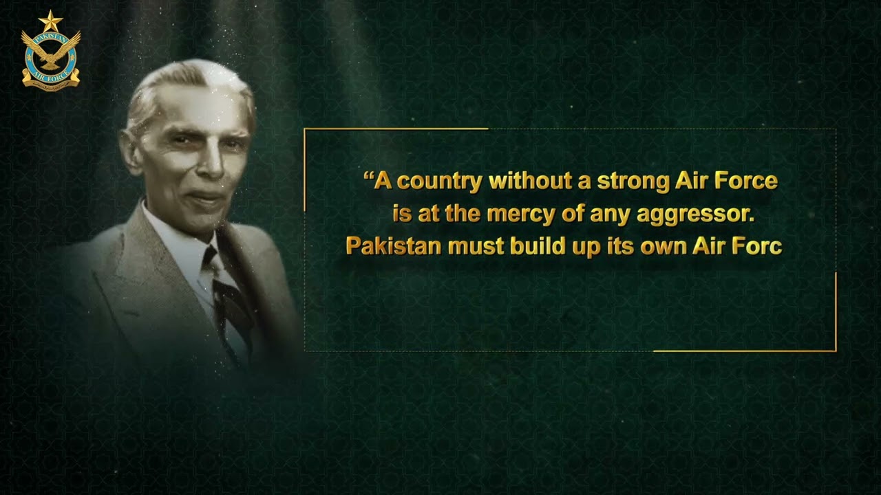 Pakistan Air Force pays tribute to Quaid e Azam Muhammad Ali Jinnah