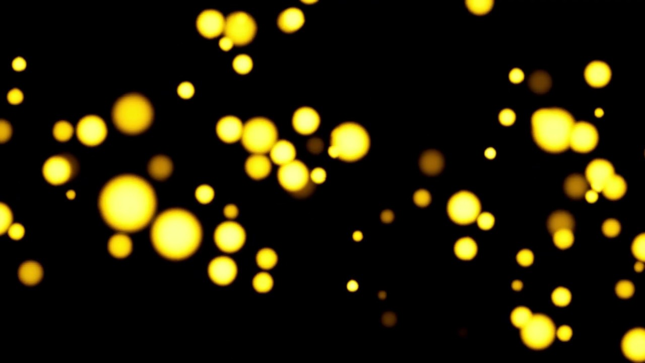 Firefly golden sparkle HD motion graphics effect for background by IndiaHV in UE4 free download
