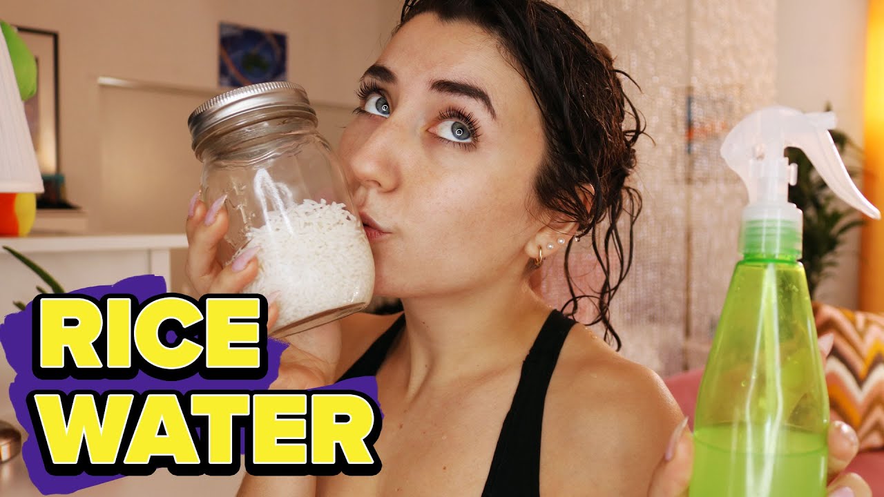 First Time Trying Rice Water For Shiny Hair | Honest Review