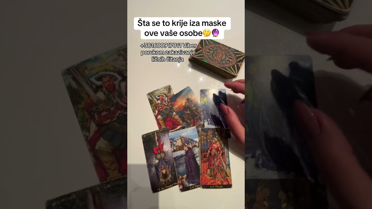 ŠTA SE TO KRIJE IZA MASKE OVE VASE OSOBE 🎭🤔🔮