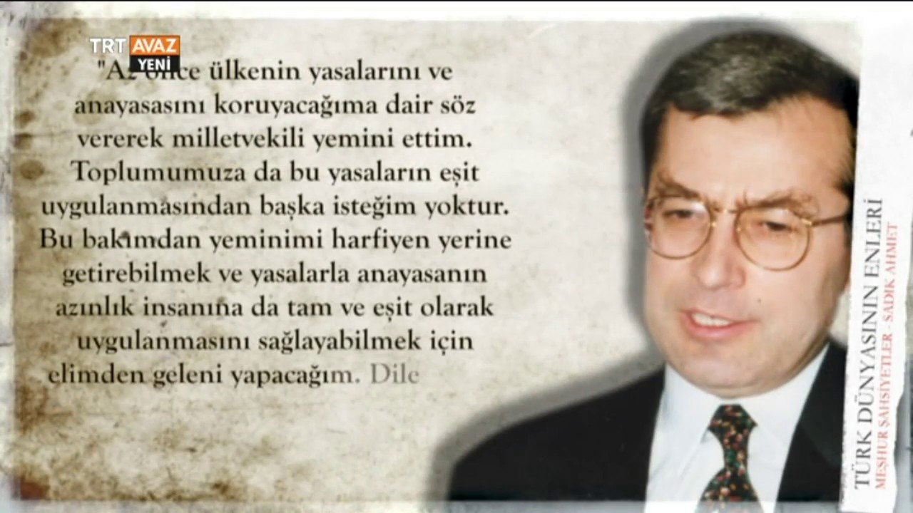 Sadık Ahmet'in Hayatı - Türk Dünyasının Enleri - TRT Avaz