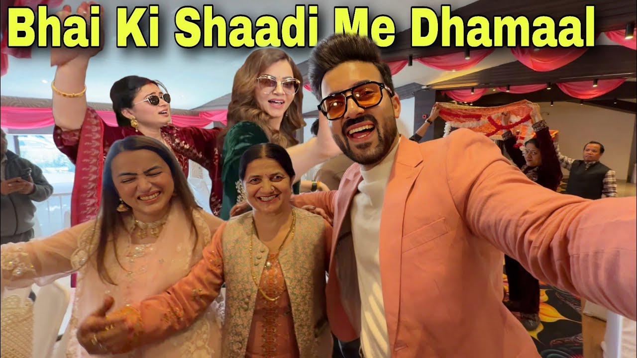 Bhai Ki Shaadi Me Machi Dhamaal || Himachali Wedding || Jyotika and Rajat