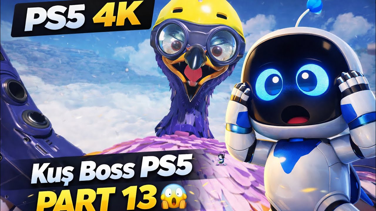 Dev Kuş Boss'a Geldik ve Sürpriz Karektere Ulaştık / Astro Bot PART 13