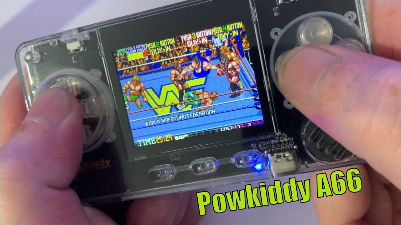 Powkiddy A66 - Arcade - Emulation Performance LongPlay.