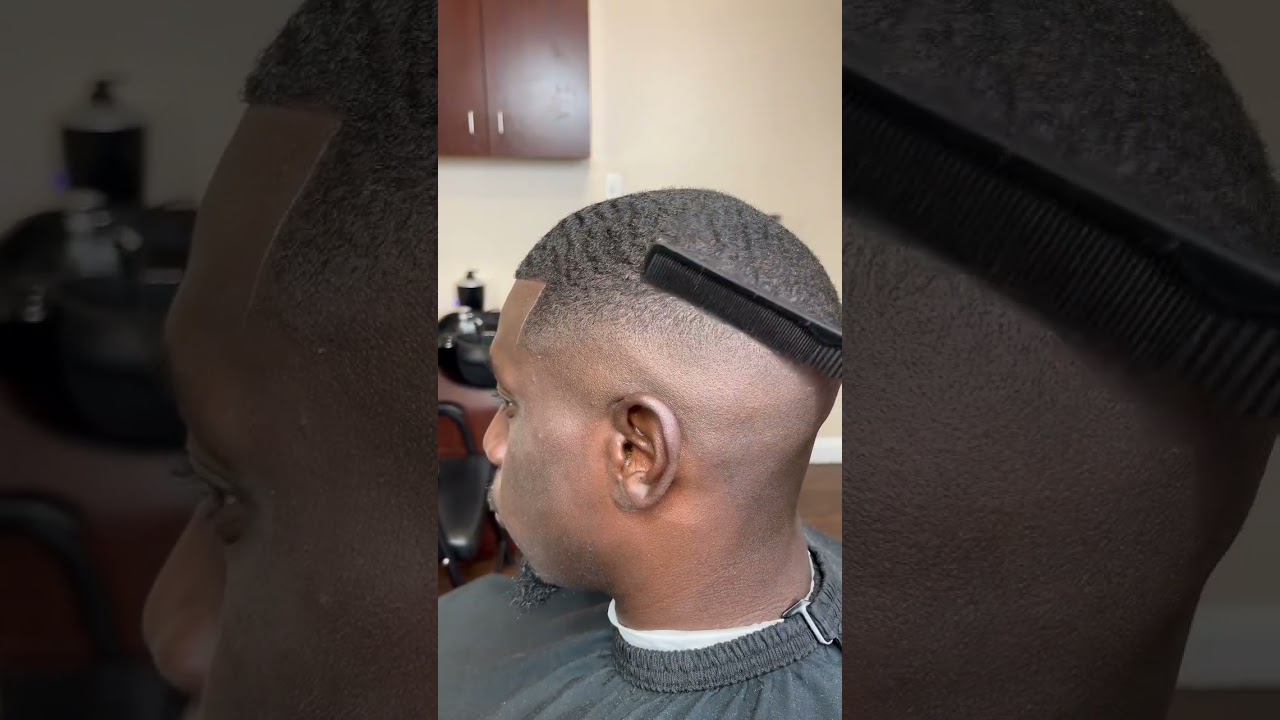 HIGH SKIN FADE WITH WAVES 🌊