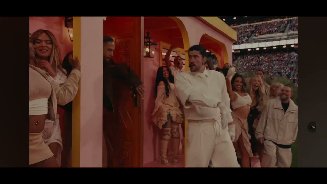 Bad Bunny at Super Bowl halftime show SUPER BOWL LX 