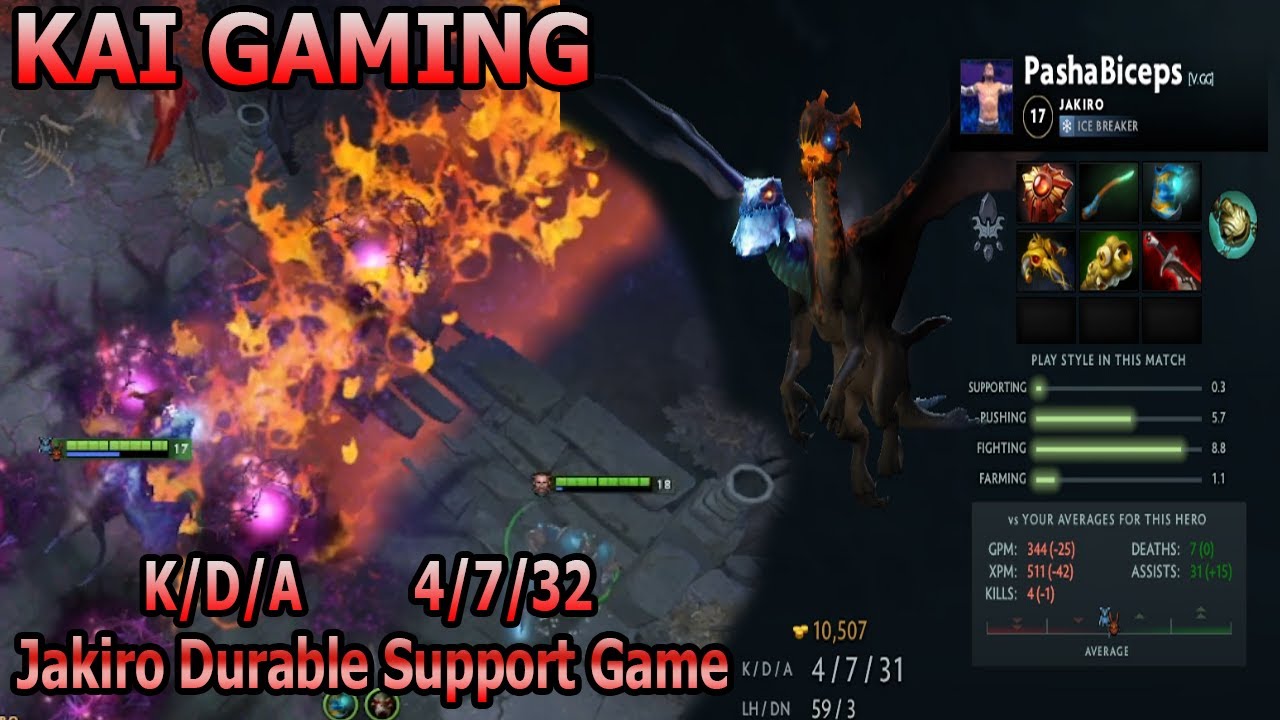 That time i played Jakiro support and controlled team fights | Kaigaming