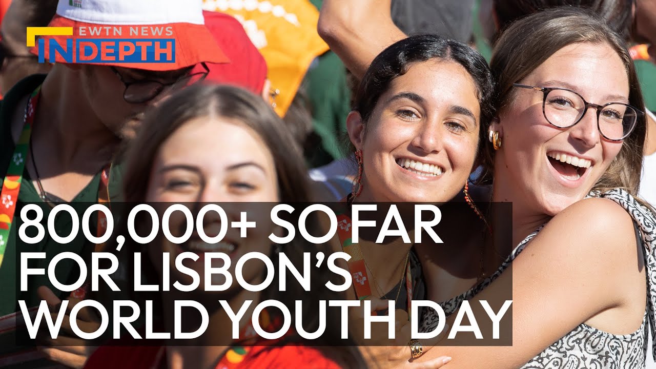 800,000+ Show Up to Lisbon for World Youth Day | EWTN News In Depth