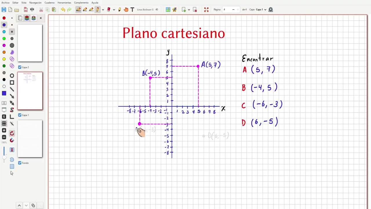 Pizarra Virtual con Xournal - para crear videos explicativos.