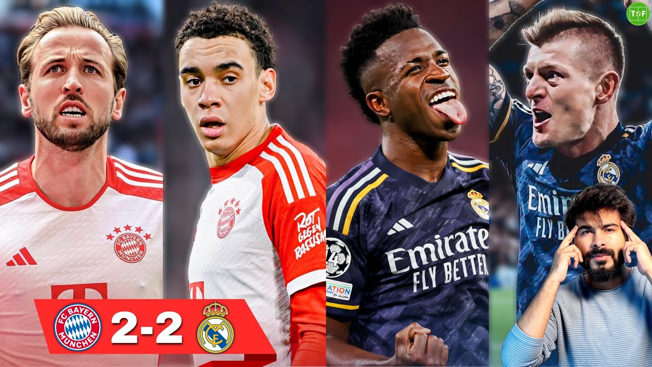 Обзор матча «Бавария» – «Реал» 2:2 | Винисиус, Кроос и Мусиала Brilliance в полуфинале UCL