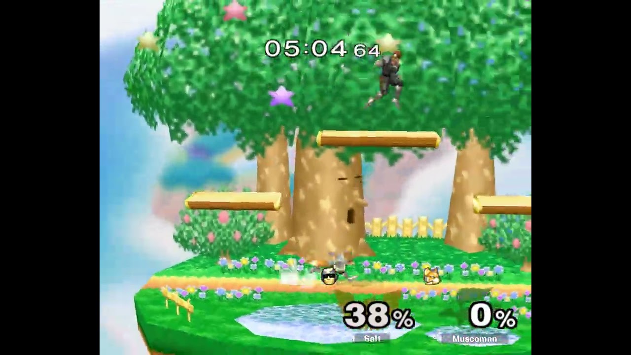 Salt (Falcon) vs Muscoman (Fox) | Round 2 Pools - WQF - Melee Singles - GX3