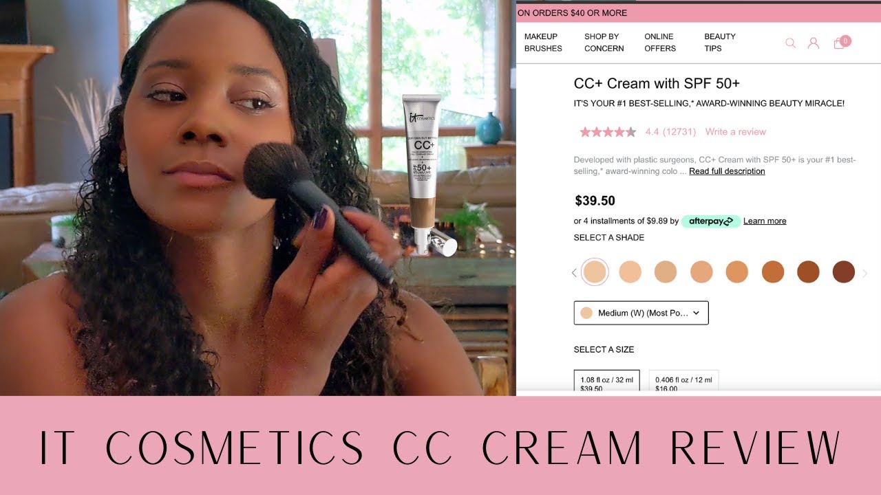 IT Cosmetics CC Cream Rich for Dark Skin