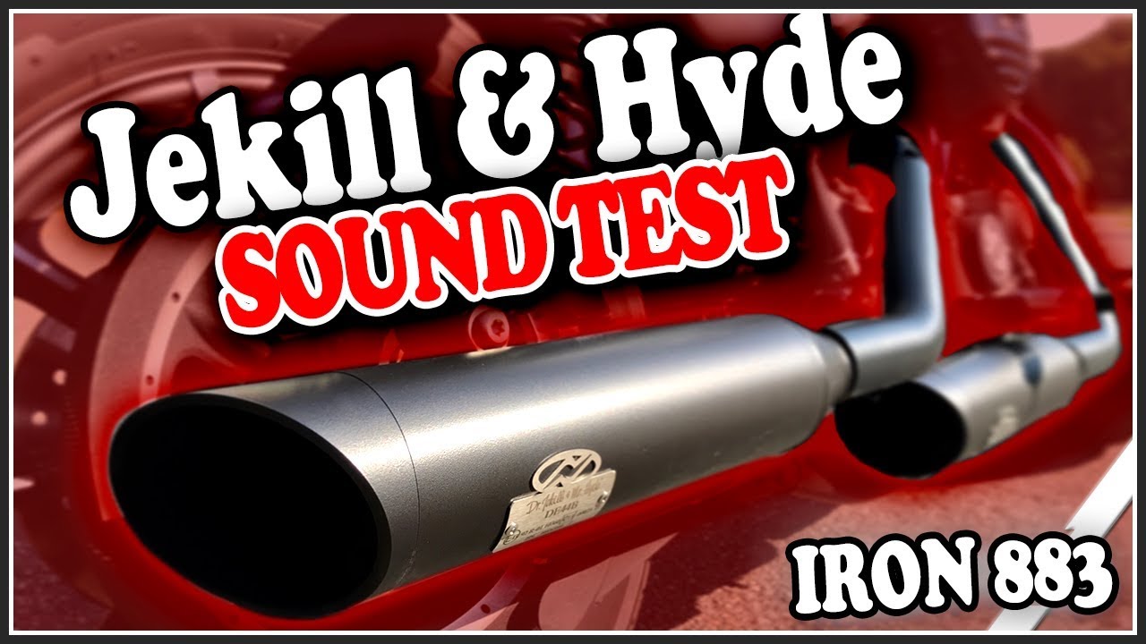 Jekill & Hyde Auspuff 2018 Harley Iron 883  | MotoVlog