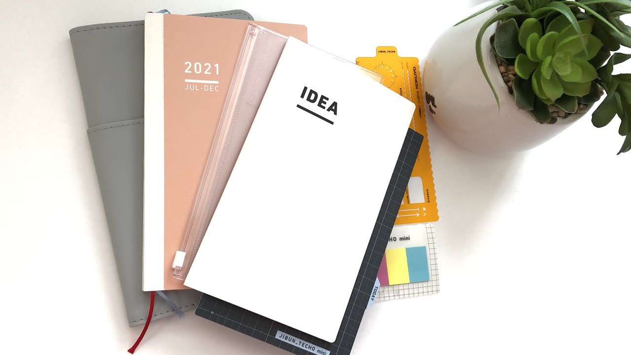 My 2021 Planner Setup for Work || Jibun Techo DAYS B6 Slim Mini