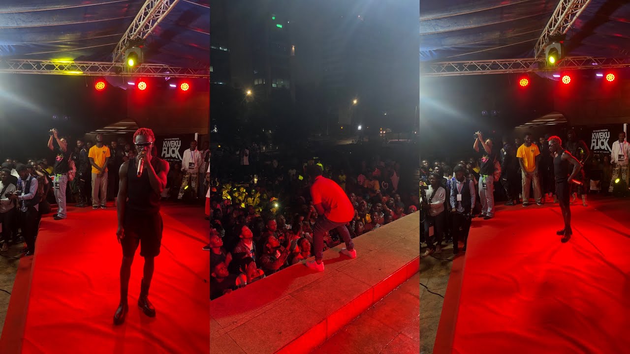 Kweku Flick Experience: Bosom P and Kweku Smoke hails fans with energetic Performance (Krakye geng)