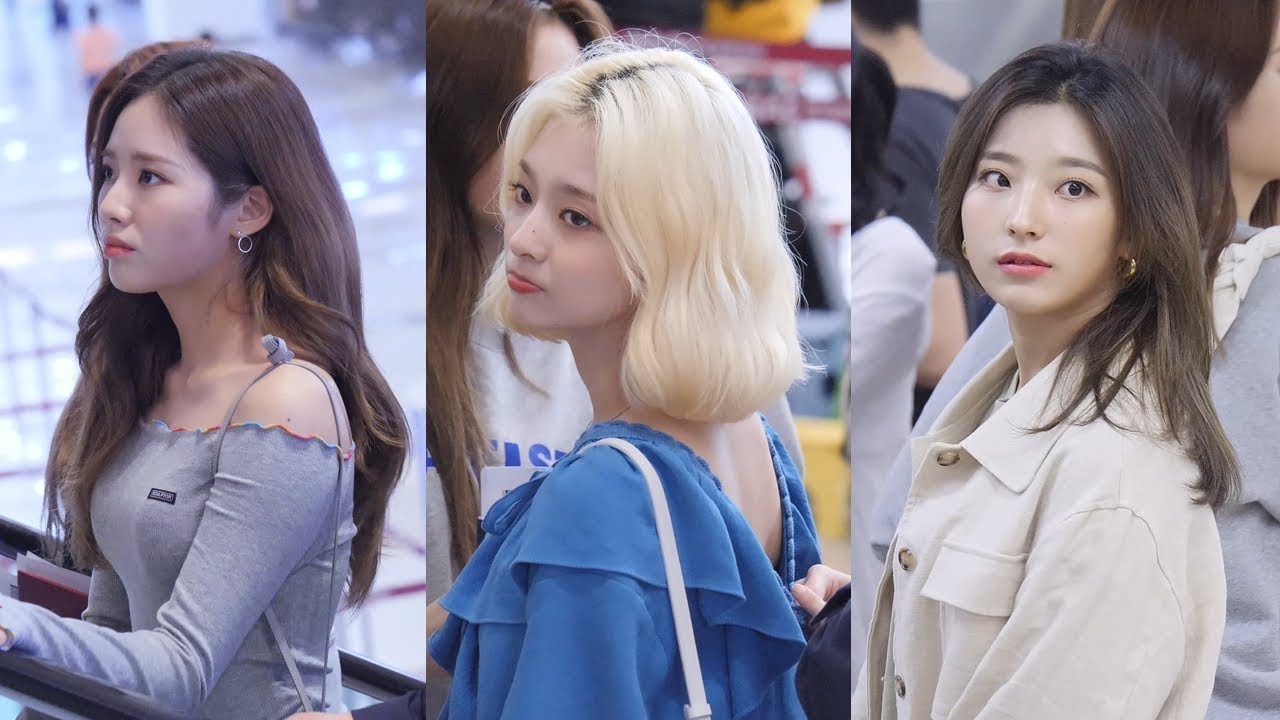 190907 프로미스나인 출국 직캠 4K fromis_9 Departure fancam @ 김포공항 by Spinel