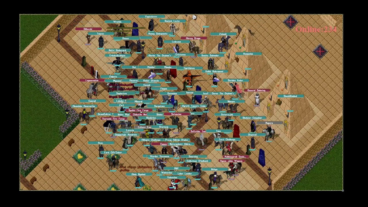 1 vs 1 PvP Turnuvası - Pyramid Ultima Online