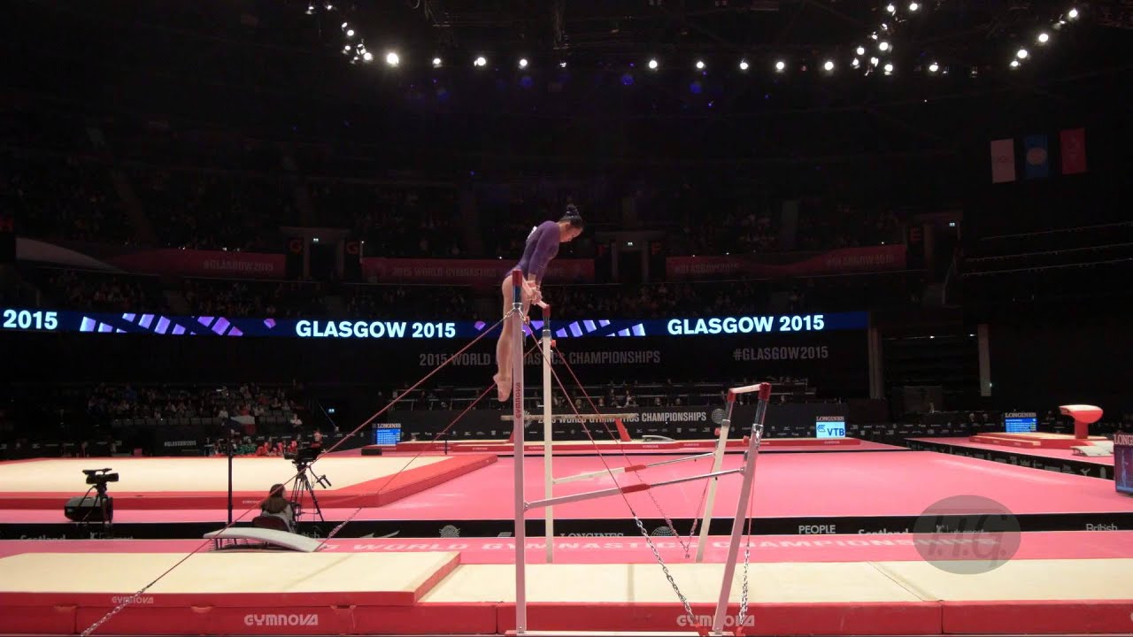 TAN ING Yueh (MAS) - 2015 Artistic Worlds - Qualifications Uneven Bars