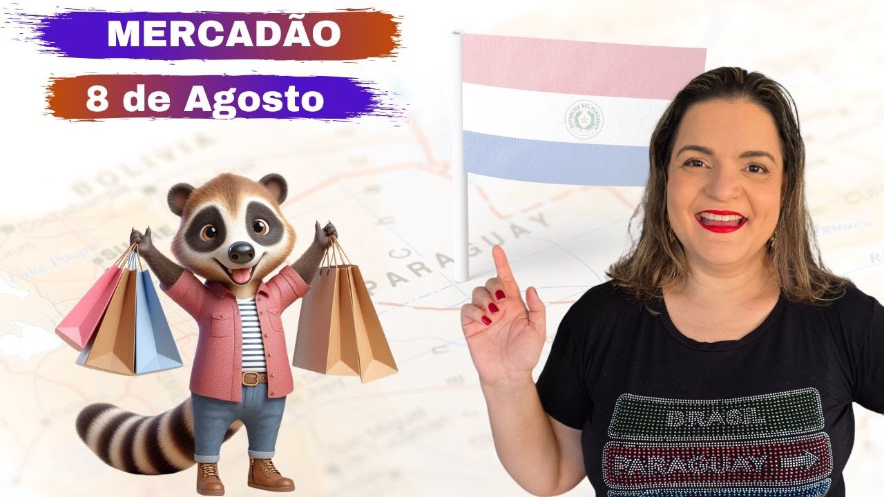 Um dos maiores mercadões do Paraguai