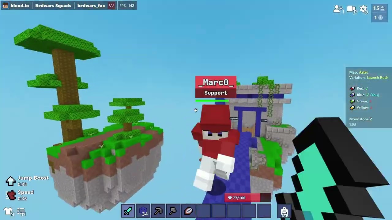 I DESTROYED my Brother in Bedwars 🛏️🔪