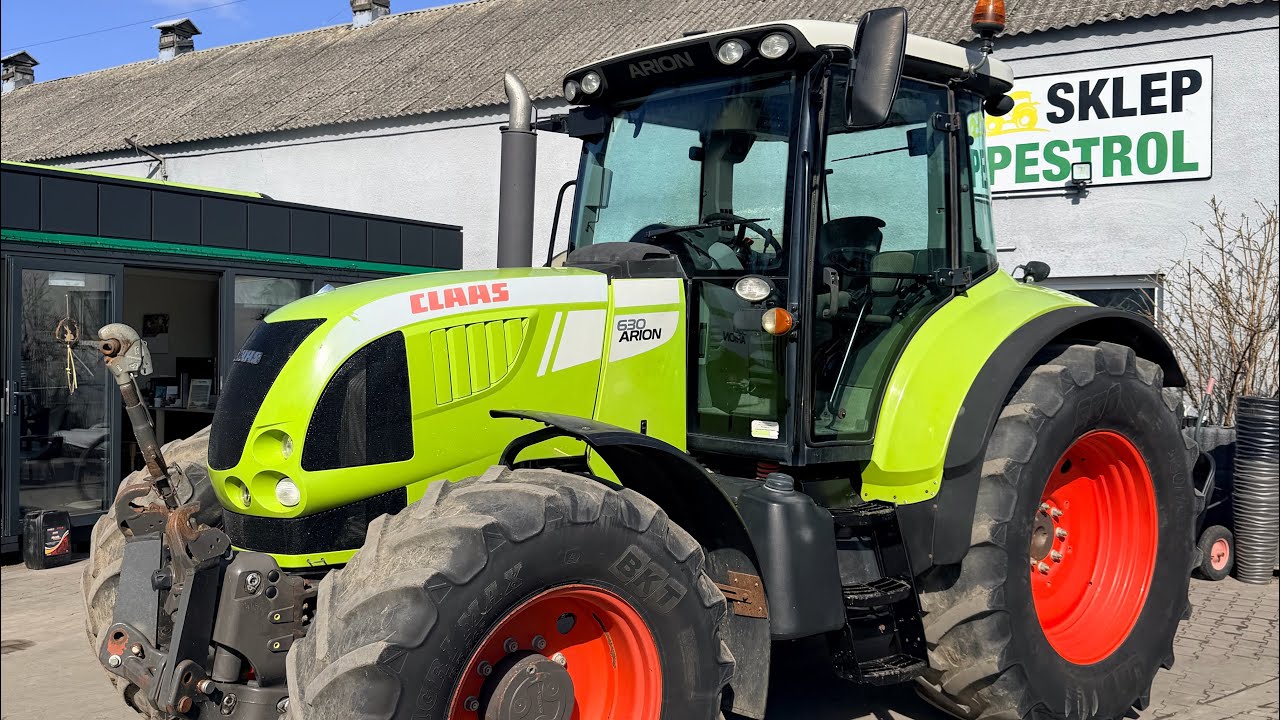 Claas Arion 630 mega ładny, 2011r, DYNA-6, 150KM JOHN DEERE 6 cylindrów,7300 mtg, miękka oś i kabina