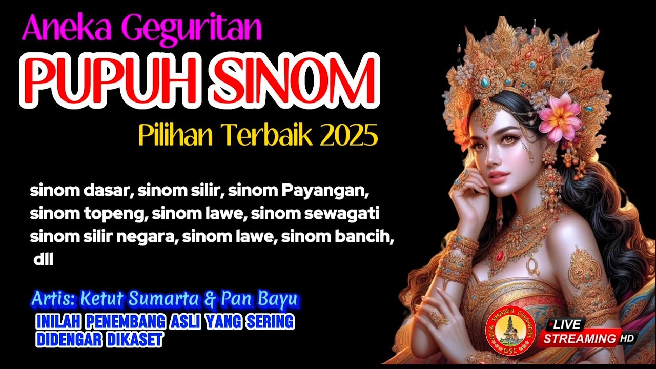 Kumpulan Aneka Pupuh Sinom Pilihan Terbaik 2025 versi Ketut Sumarta | Sekar Alit Kompilasi