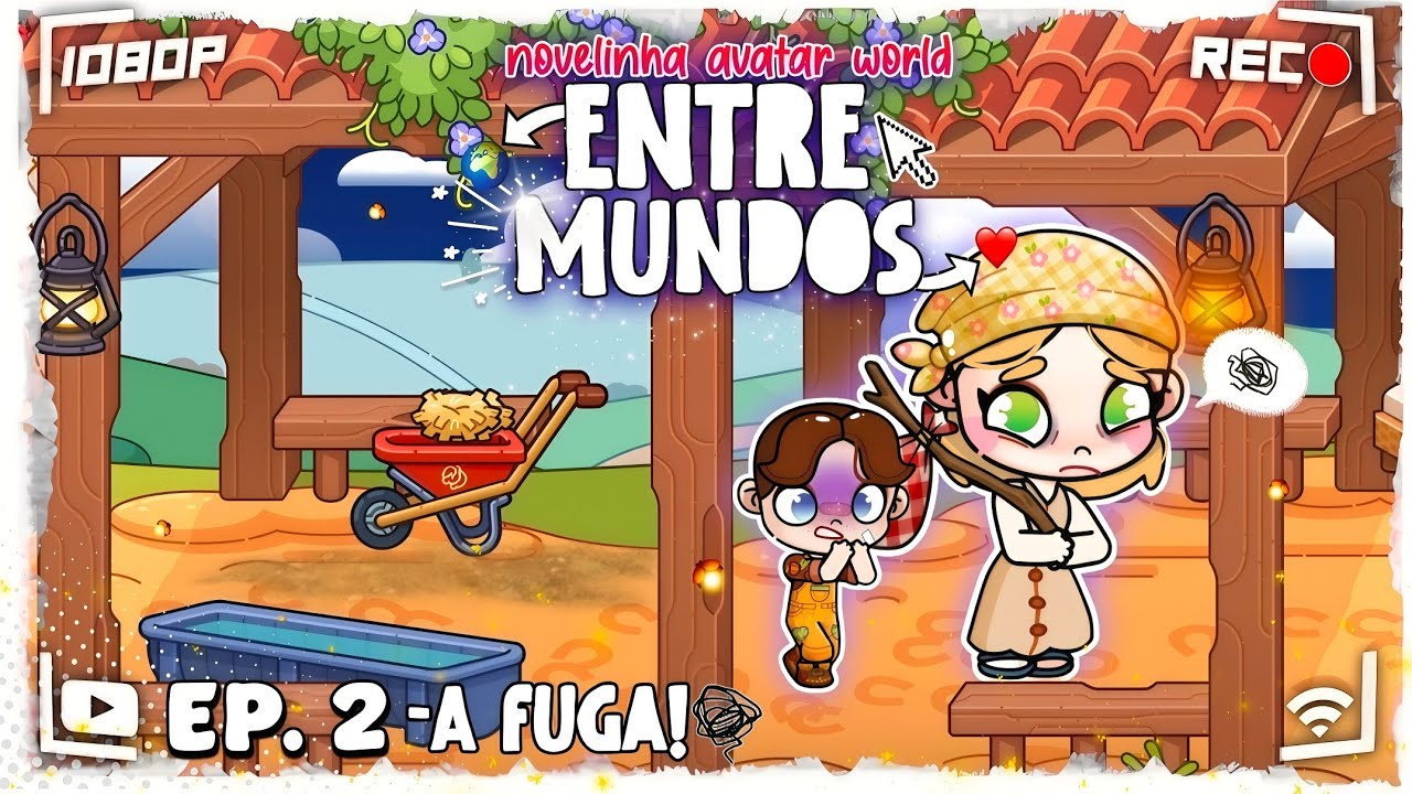 * 🌍👀ENTRE MUNDOS! * | EP.2 A FUGA!🥹🤍|| *VOICED🎙️* || NOVELINHA AVATAR WORLD (10+)