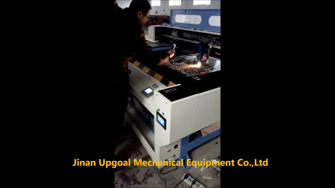 2mm Stainless Steel Cutting with 300W YongLi Co2 Laser Cutting Machine