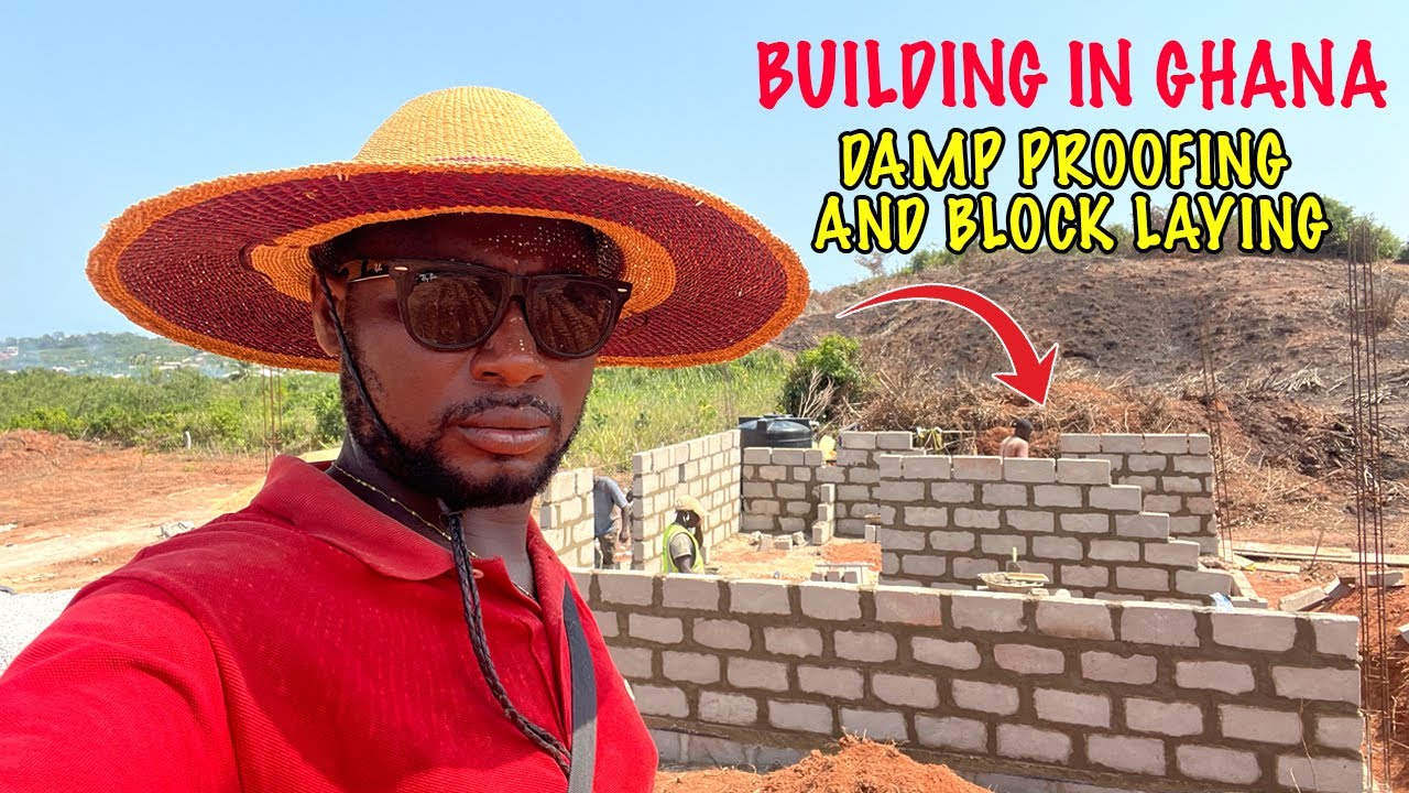 Building In Ghana: Expert Block Laying And Damp Proofing For Canadian Client