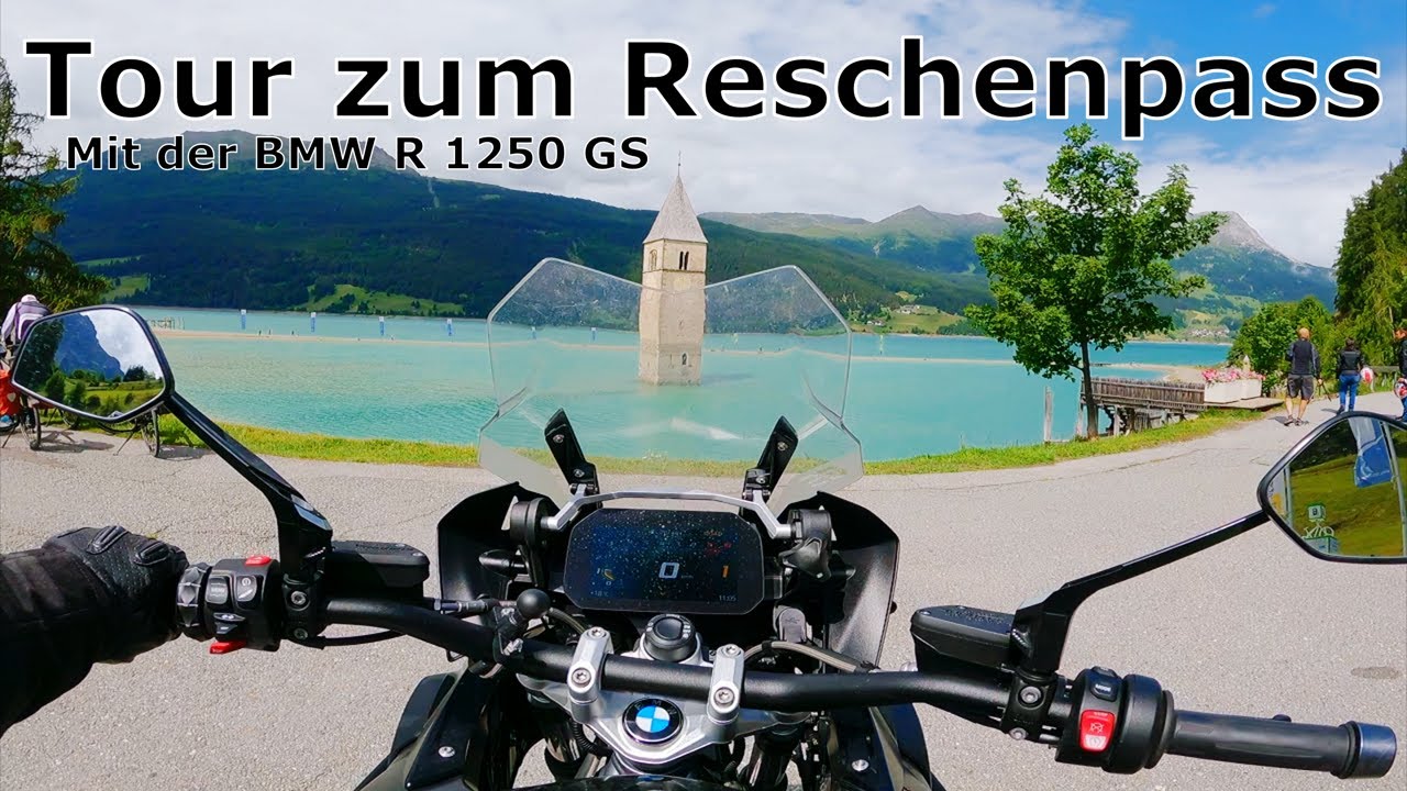 Tour zum Reschenpass mit der BMW R 1250 GS - Raw Sound