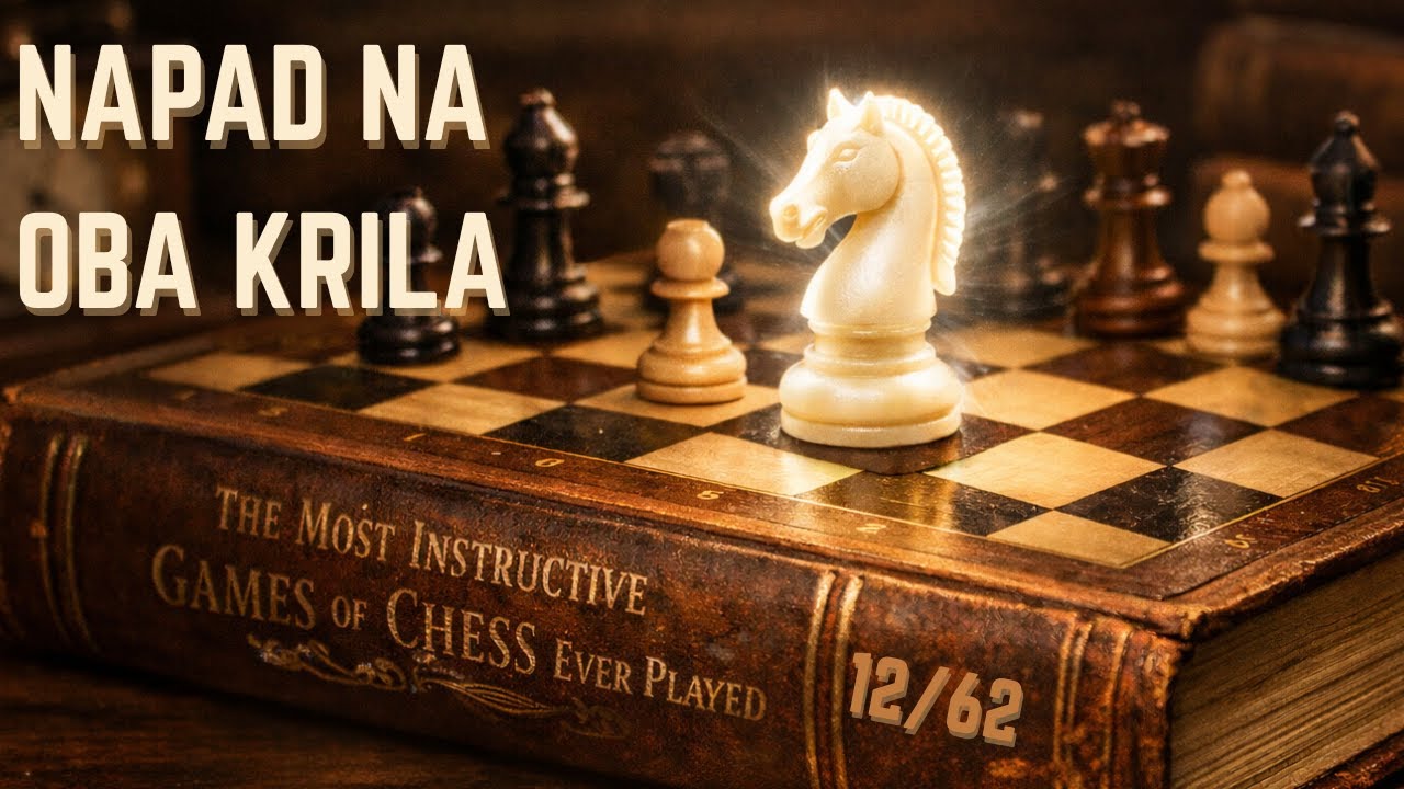 Kako napadati na oba krila istovremeno (Reshevsky vs Najdorf) Partija 12