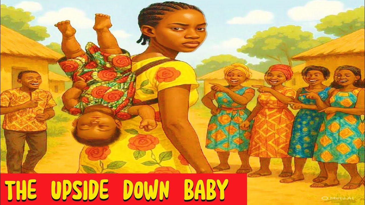 The Woman Who Carrys Her Baby Upside Down  #africanfolktales #emtionalstory #upsidedown #baby 