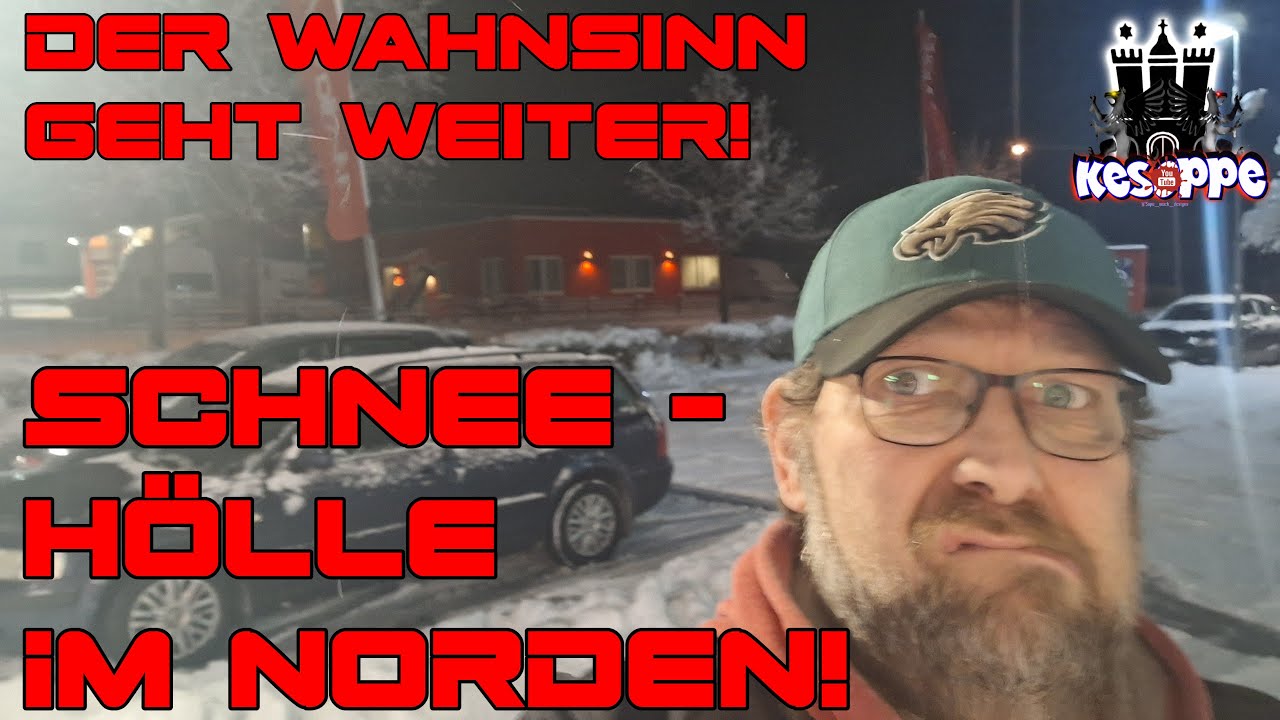 🔴 DER WAHNSINN GEHT WEITER❗️ SCHNEE IN NORDEN ❄️😅