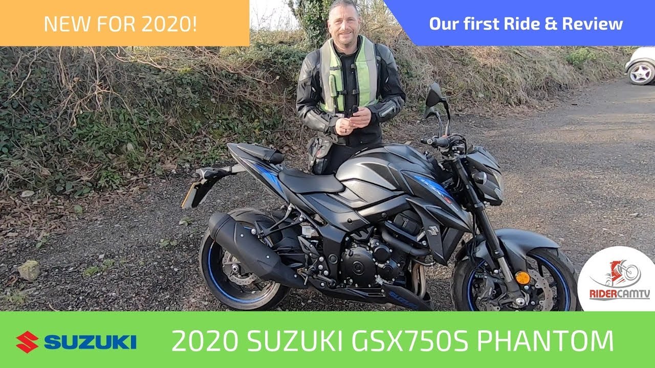 Suzuki GSX 750 S Phantom 2020 года | Наша первая поездка и обзор