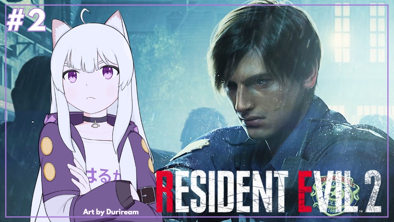 【Resident Evil 2 Remake #2】Lanjutin perjalanan bareng leon #vtuberid