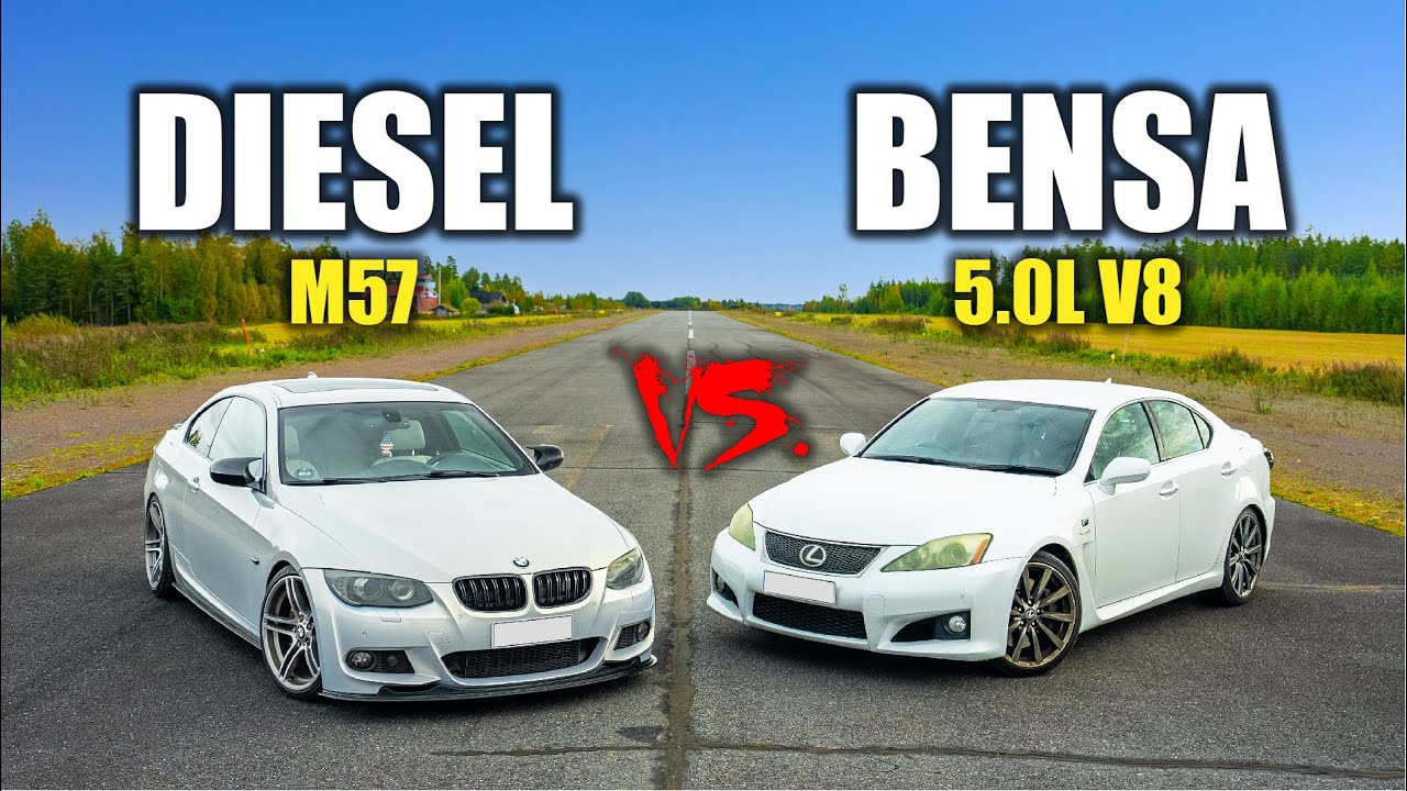 5.0L V8 LEXUS IS-F VS. 